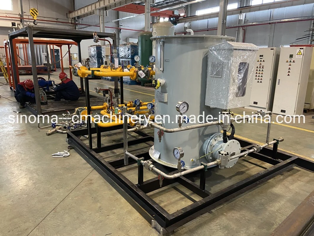 High Quality Liquid Oxygen Vaporizer LNG Gas Station Water Bath Vaporizer