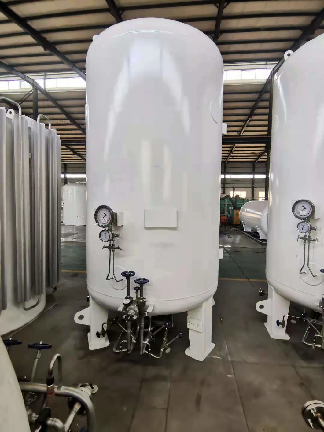 50m3 Vacuum Insulated Cryogenic Liquid CO2 Storage Gas Tank