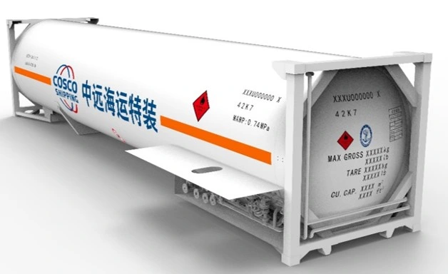 40FT T75 Cryogenic LNG ISO Tank Containers