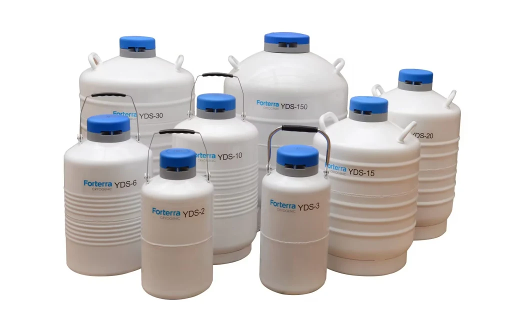 Cryogenic Portable Yds-3 Liquid Nitrogen Tank 30L Semen Container