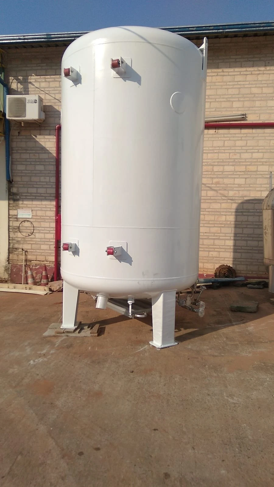 50m3 Vacuum Insulated Cryogenic Liquid CO2 Storage Gas Tank