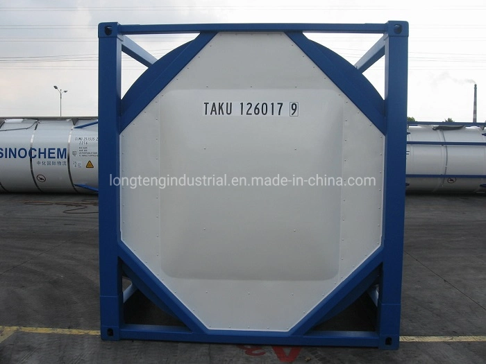 26000L Un Imdg T11 316L Stainless Steel 20FT ISO Tank Container for Sale
