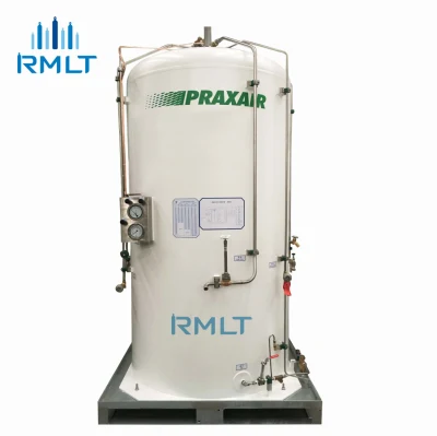 Welded Insulated Cylinder Liquid Oxygen Storage Tank Microbulk Tank Lox Lin Lar Lco2 Storage Tank
