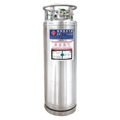 175L Cryogenic Liquid Nitrogen Oxygen Argon Dewar Cylinder for Storage Tank