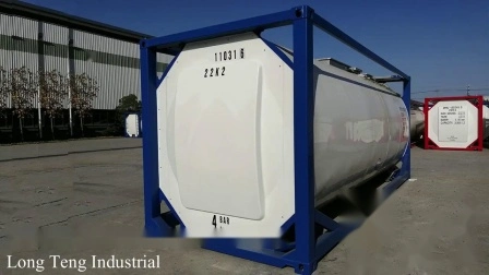 26000L Un Imdg T11 316L Stainless Steel 20FT ISO Tank Container for Sale