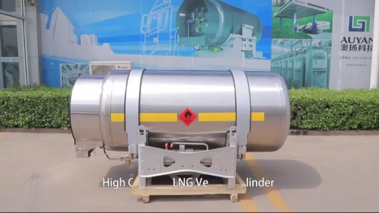 500 L Cryogenic LNG Storage Vehicle Gas Tank Liquid Oxygen Tank for Truck