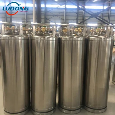 195L Cryogenic Oxygen Nitrogen Dewar Cylinder