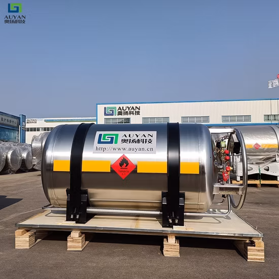 Cryogenic Storage Dewar Container Cryogenic LNG Cylinders Manufacturer