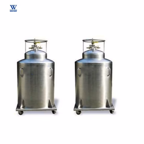 500L High Purity High Pressure Lhe Cryogenic Dewar Cylinders