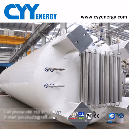 Advanced Technology 30 Cubic Meters 22bar Liquid CO2 Cryogenic Tank
