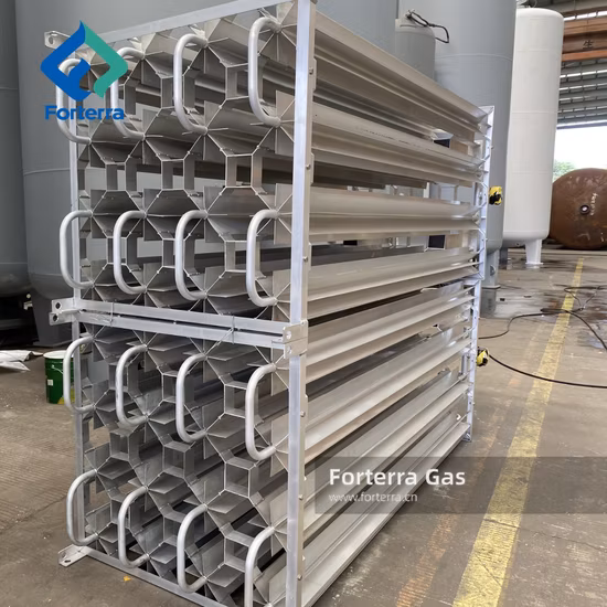 Liquid Oxygen Ambient Air Vaporizer with ASME/GB Standard Chengdu Cryogenic Storage Co.,Ltd