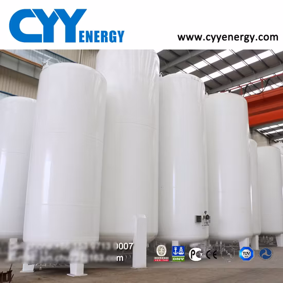 Advanced Technology 30 Cubic Meters 22bar Liquid CO2 Cryogenic Tank