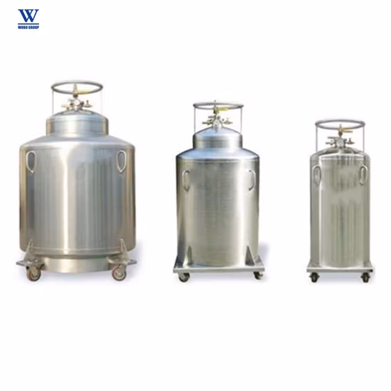 500L High Purity High Pressure Lhe Cryogenic Dewar Cylinders