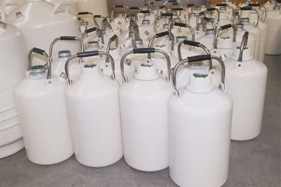 Best Price Aluminum Liquid Storage Pot Tank Liquid Nitrogen Container for Lab Cryotherapy Machine