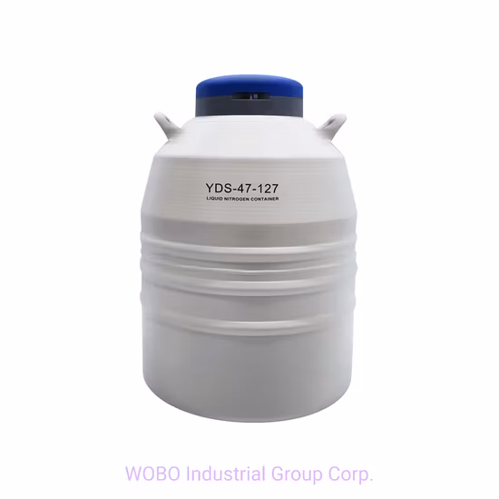 Factory Manufacturer 210L 1.37MPa Mobile Dewar Flask Liquid Nitrogen Cryogenic Gas Container for Oxygen/ Argon /Nirogen