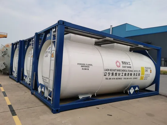 20 Feet T75 ISO Tank Container Cryogenic Liquid Argon, Lin, Lox