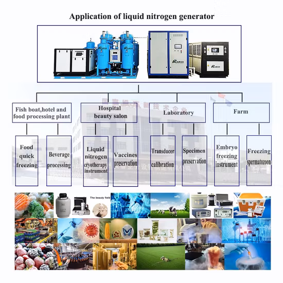 Chenrui Professional Liquid Nitrogen Generator Manufacturer Hot Sale Container Liquid Nitrogen Price
