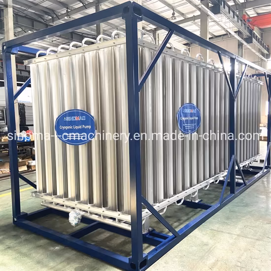 Industrial Gases Ambient Vaporizer with ASME/Ce Standard