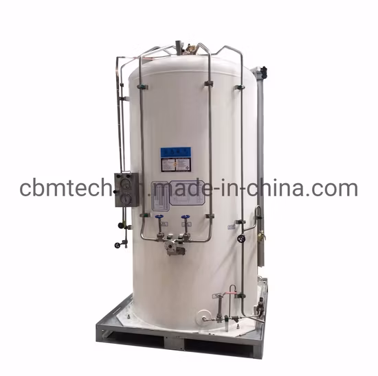 Welded Insulated Cylinders Liquid Oxygen Storage Tanks Microbulk Tanks