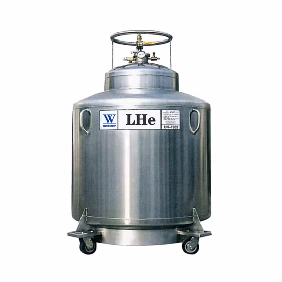 500L High Purity High Pressure Lhe Cryogenic Dewar Cylinders