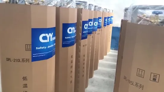 Medical Cryogenic Liquid Oxygen Dewar Cylinders