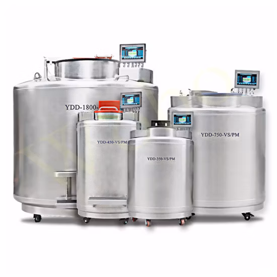 Liquid Nitrogen Cryogenic Storage Container for Labratory Supply