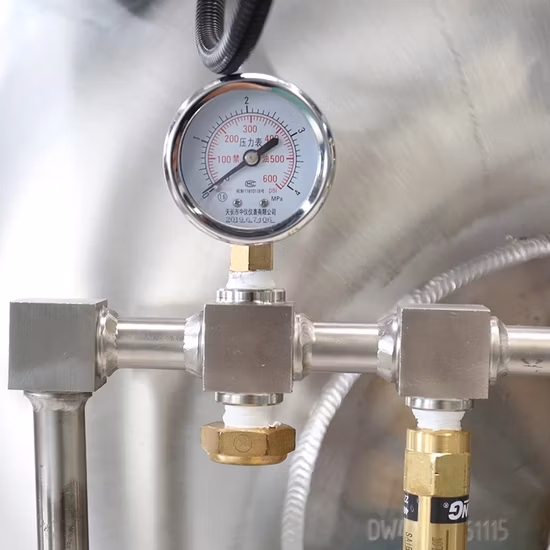 500L Liquid Oxygen Nitrogen Argon CO2 Storage Tank Dewar Cryogenic Gas Cylinder