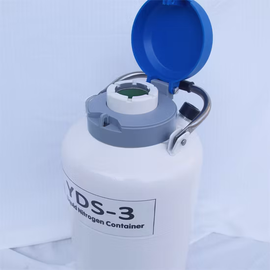 China Manufacturer Liquid Nitrogen Container of 3L 10ll 30L Portable Cryogenic Tank