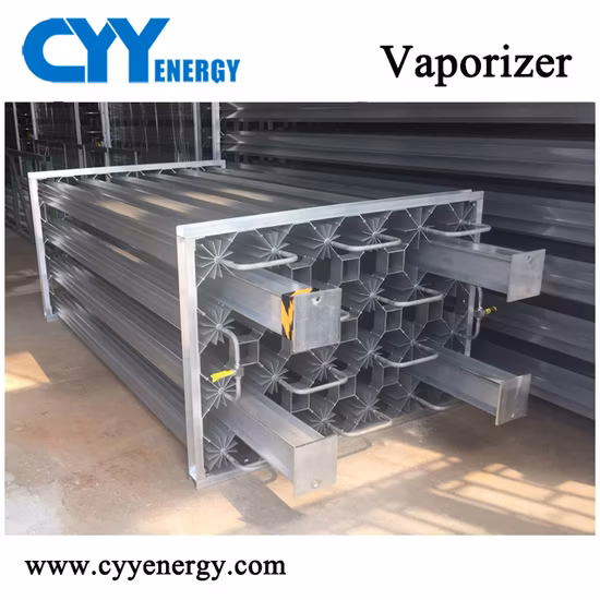 Low Pressure Ambient Liquid Gas Vaporizer for Liquid Oxygen