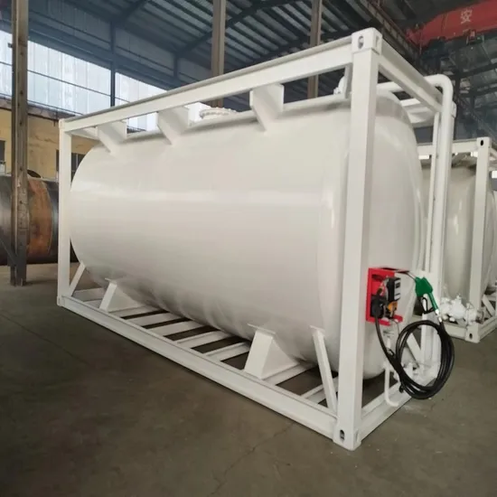 Factory Price Stainless Steel ISO Storage Tank Container